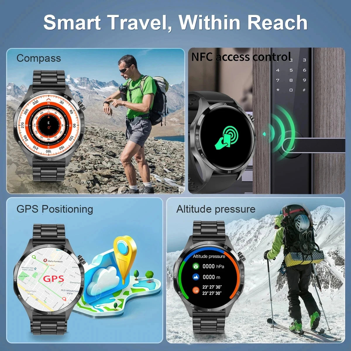 GT4 PRO Smart Watch