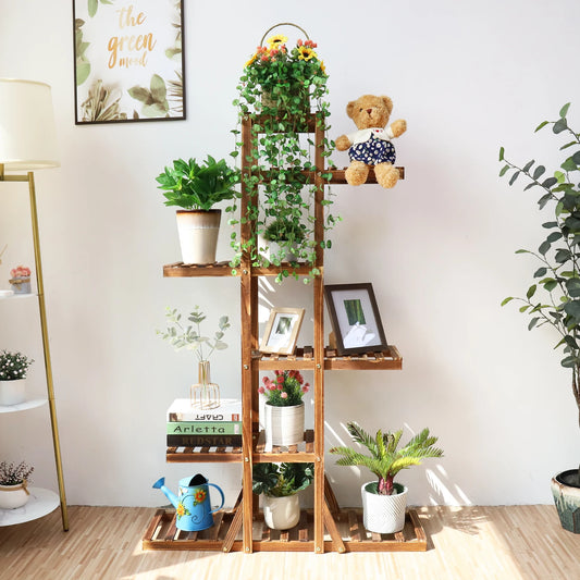 Garden Balcony Flower Pot Rack