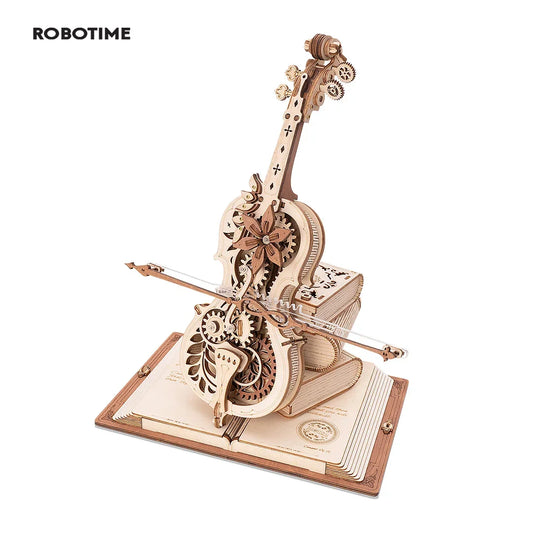 3D Wooden Puzzle Music Box