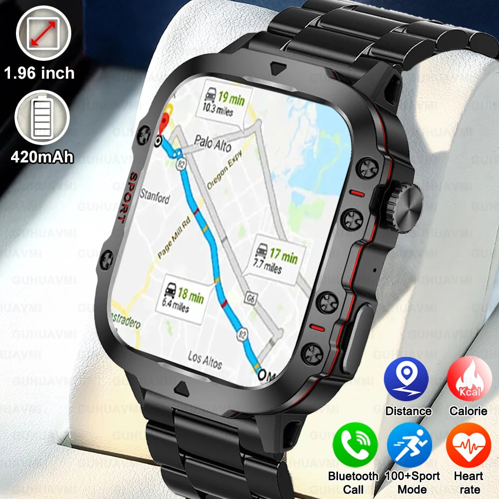 Military GPS Smart Watch