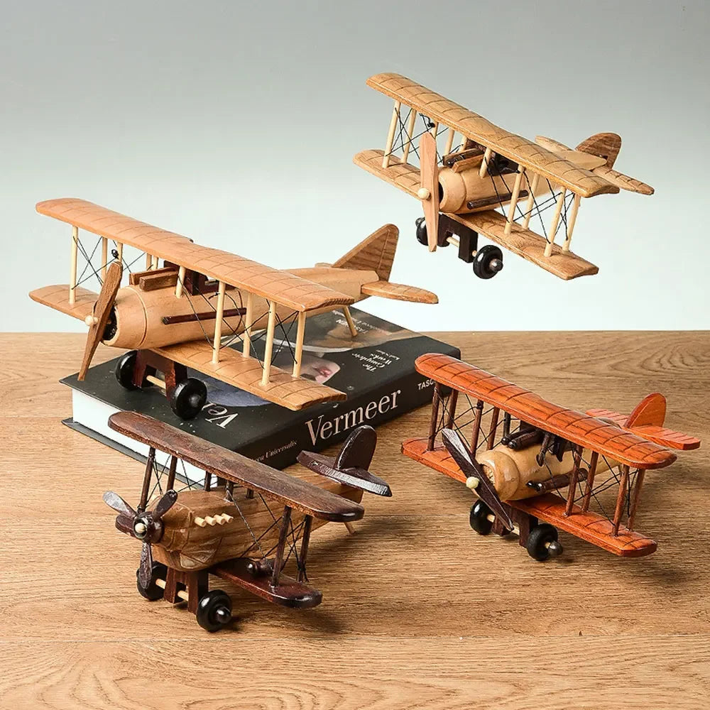 Wooden Handmade Airplane