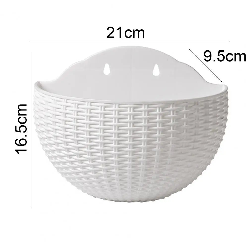 Wall-mounted Plastic Flower Pot