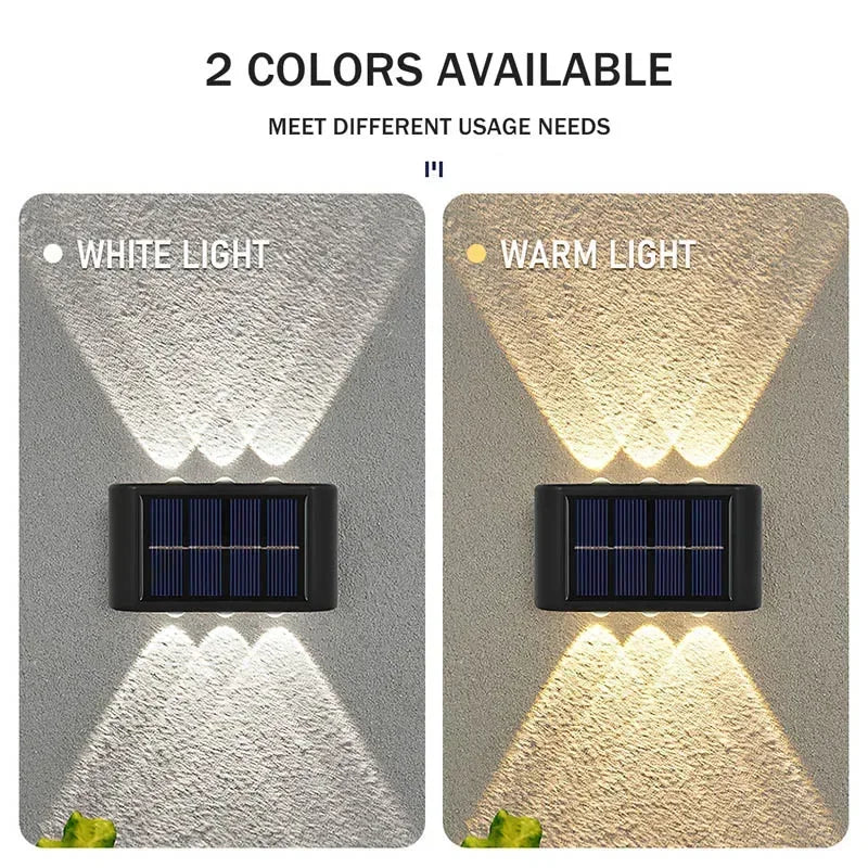 Solar Outdoor Wall Lamp