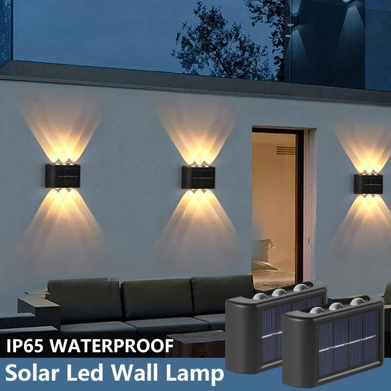 Solar Outdoor Wall Lamp