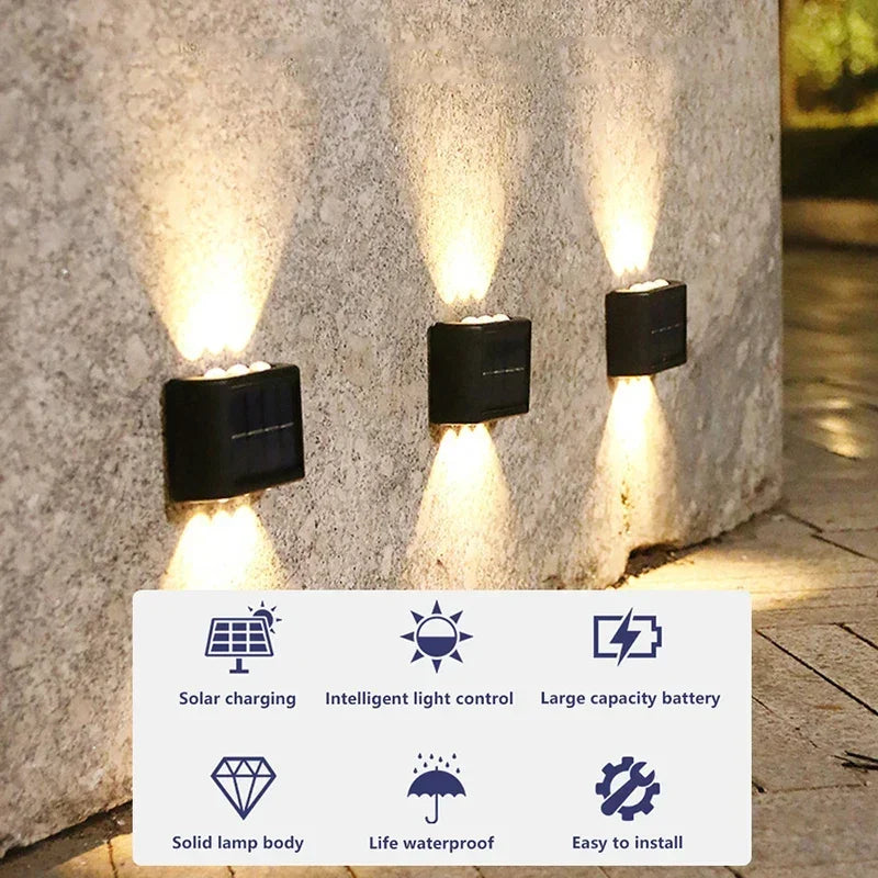 Solar Outdoor Wall Lamp