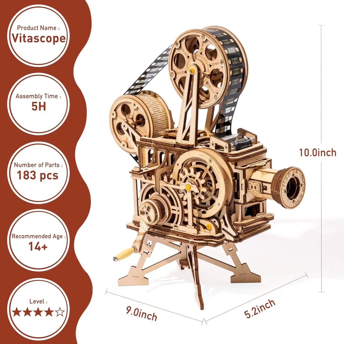 Hand Crank Projector