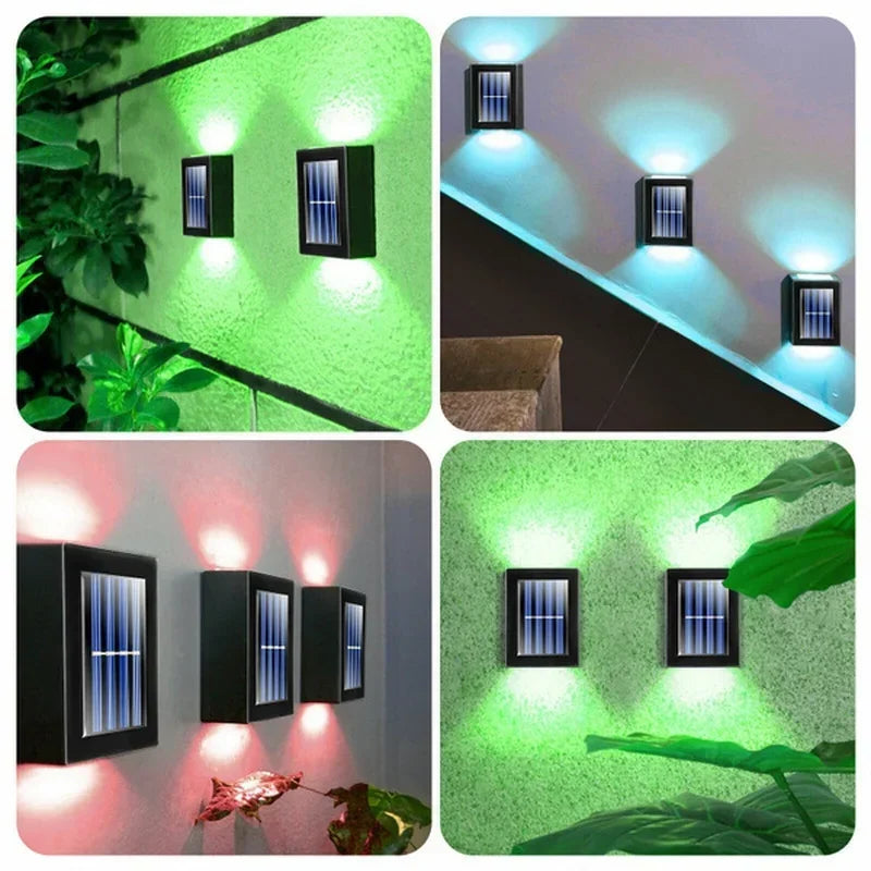 Solar Powered Street Wall Light Lamp