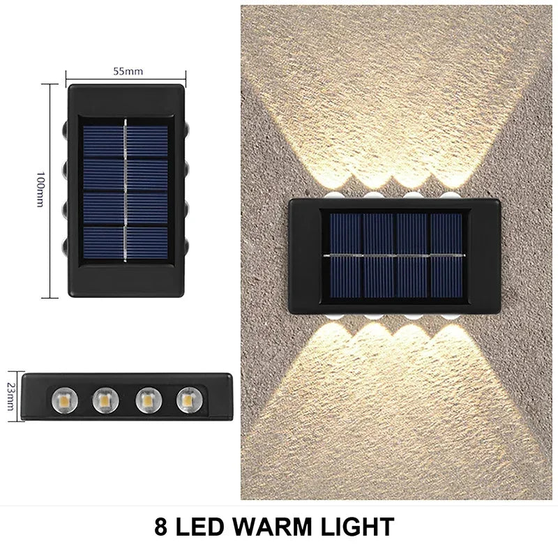 Solar Outdoor Wall Lamp