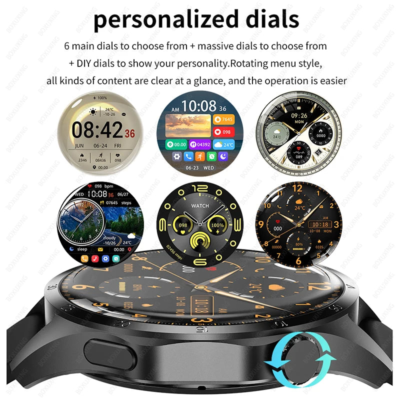 BOXUXING 4 Pro AMOLED Smart Watch